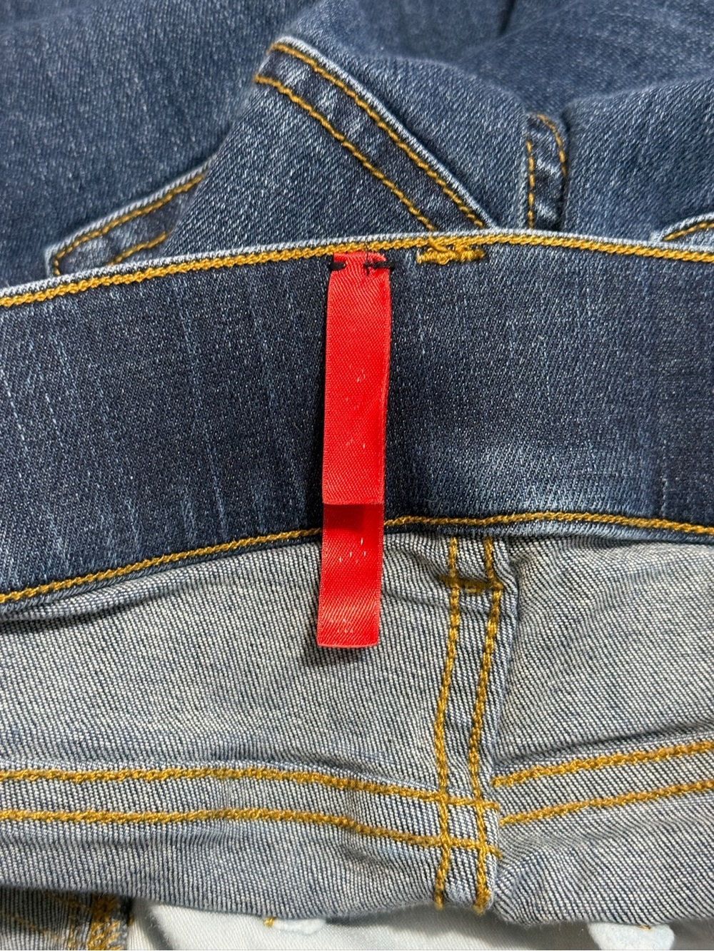 Spanx Jeans Womens Extra Large Pull On Flare Leg 70s Retro Everywear Comfort - Picture 4 of 7